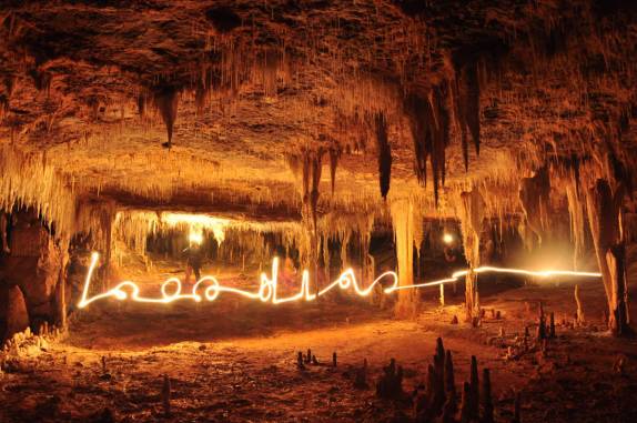 '1000 dias' na caverna de São Mateus, no P. E. de Terra Ronca, região de São Domingos - GO